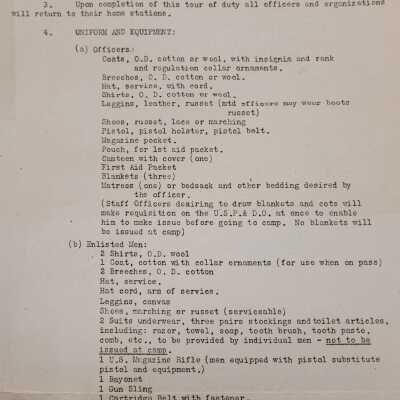 General Order #11 Headquarters Oklahoma National Guard-1921
