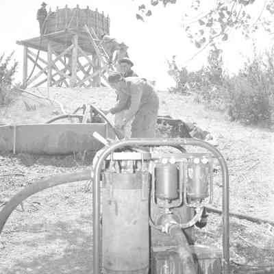 Field water purification plant