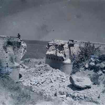 Destroyed bridge