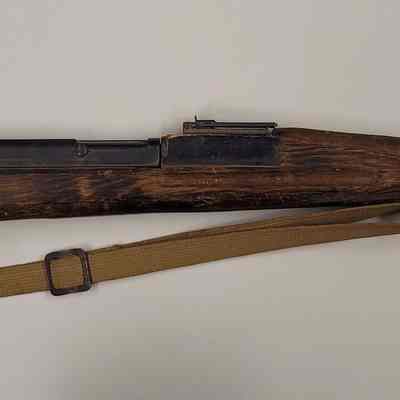 Wooden training rifle