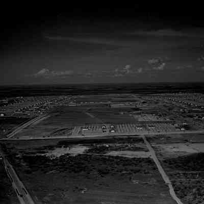 Aerial view of Camp Barkeley