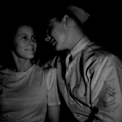 Soldier with girl