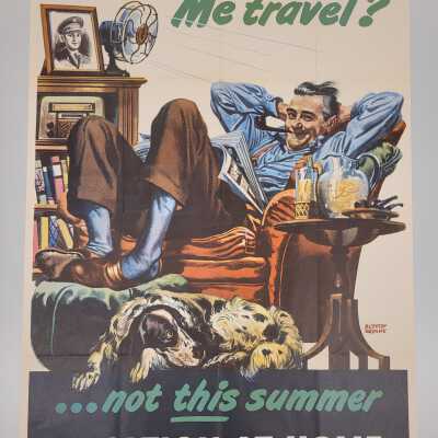 Me travel? --not this summer: vacation at home