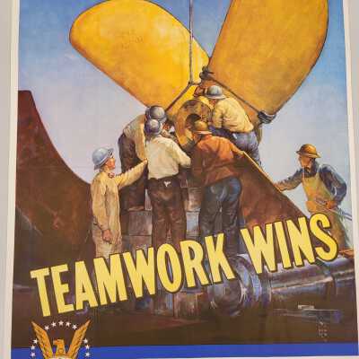 Teamwork Wins- Propeller