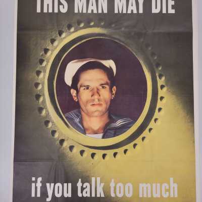 This man may die if you talk too much