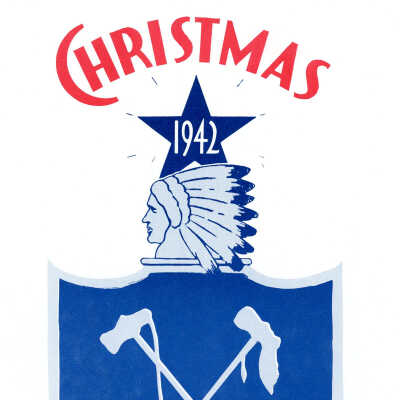 Christmas Dinner Menu and Roster for 179th Infantry
