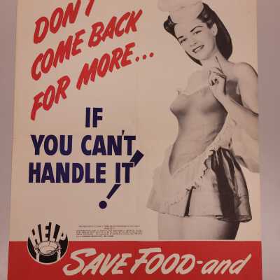 Don't come back for more!