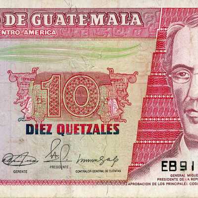 Guatemalan Ten Quetzales