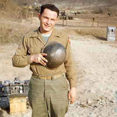 Portrait photograph of unknown soldier