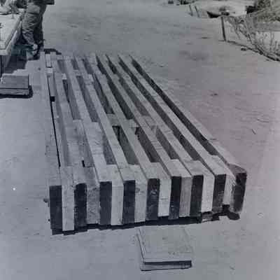 Section of prefabricated bridge