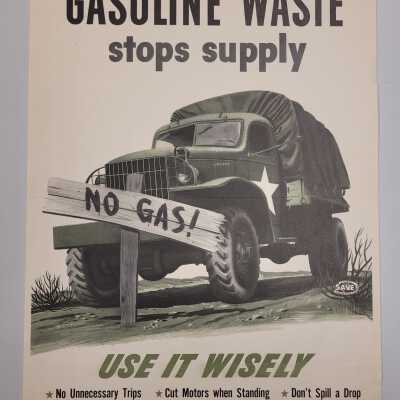 Gasoline Waste stops Supply