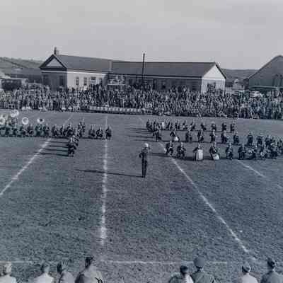 Halftime band performance