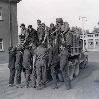 Evacuating displaced civilians