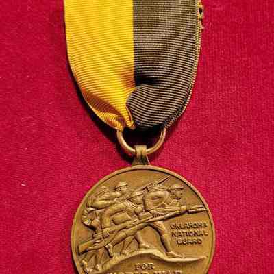 Oklahoma National Guard World War One Service Medal