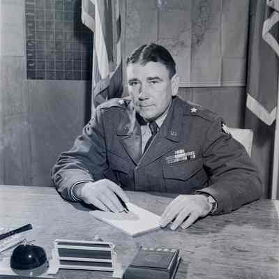 General Muldrow at his desk