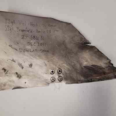 Shrapnel from Guided Bomb