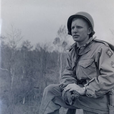 Portrait of unknown soldier
