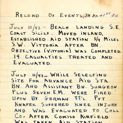 Aid Station Diary