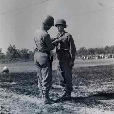 General Eagles awarding decorations