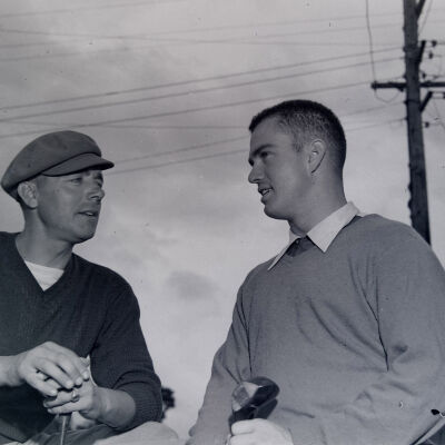 Members of the 45th Infantry Golf Team