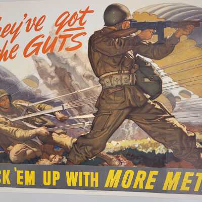 They've got the guts : back 'em up with more metal