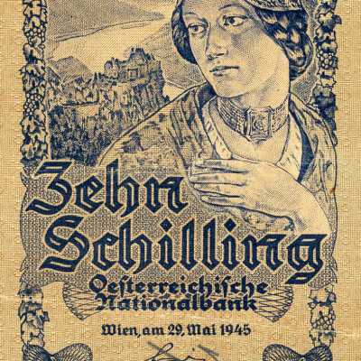 Austrian Ten Schilling- First Issue