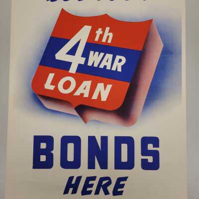 Buy your 4th War Loan bonds here. Let's all back the attack!