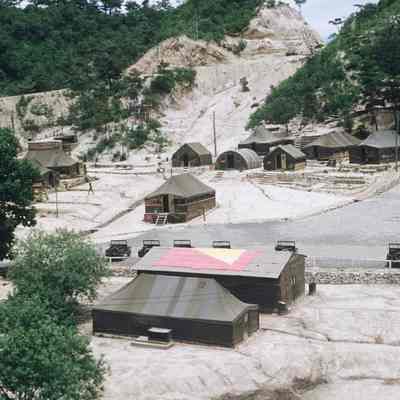 View of 45th Division Headquarters