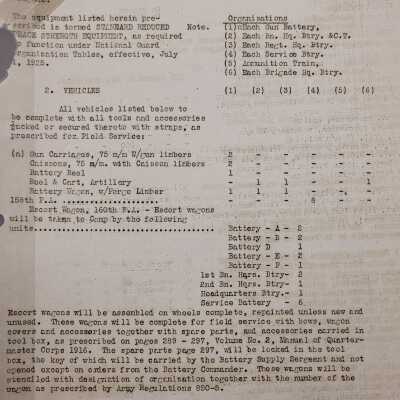General Order #17-A Headquarters Oklahoma National Guard-1926
