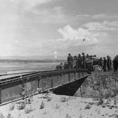 Armored vehicle launched bridge