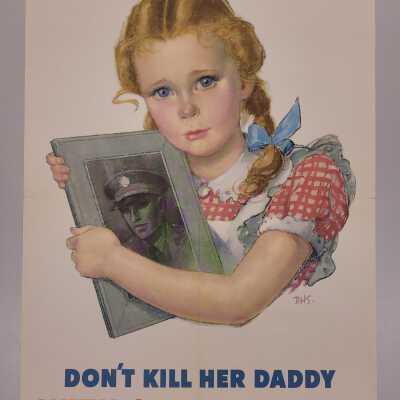 Don't kill her daddy with careless talk
