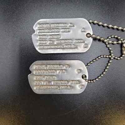 Thomas Dean Dog Tags