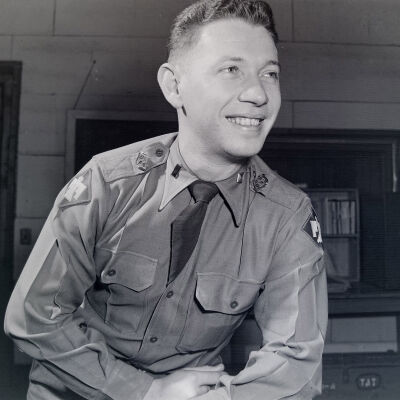 Portrait of unknown officer