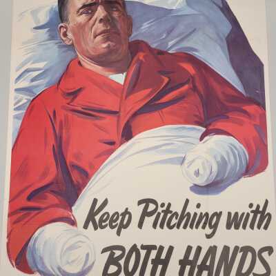 Keep pitching in with both hands brother