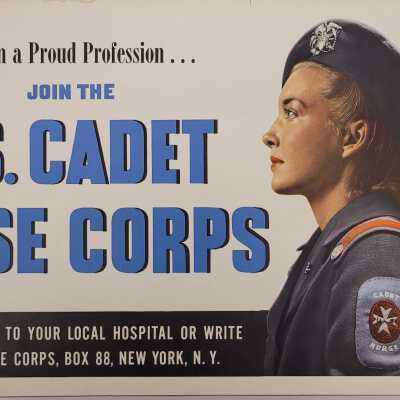 Enlist in a proud profession Join the U.S. Cadet Nurse Corps