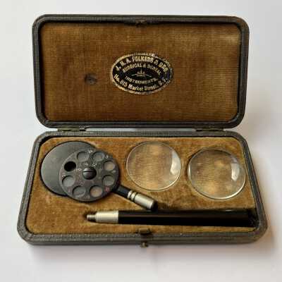 Loring Ophthalmoscope, Seven Lenses