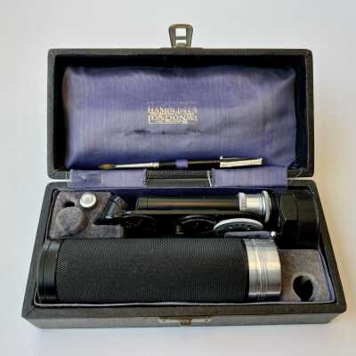 Lister Morton Ophthalmoscope, with Case