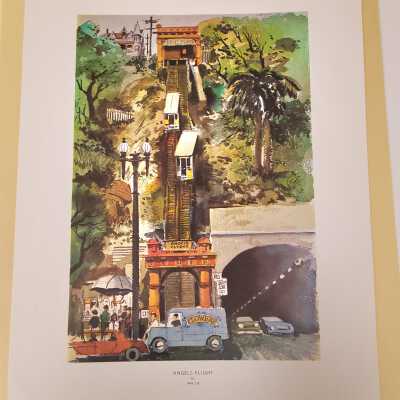 Angels Flight print