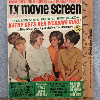 TV and Movie Screen magazine January 1967