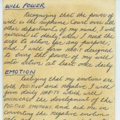 Affirmations