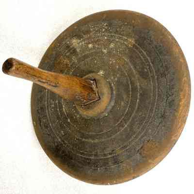 Herb Grinding Millstone/Disk/wheel with Handle