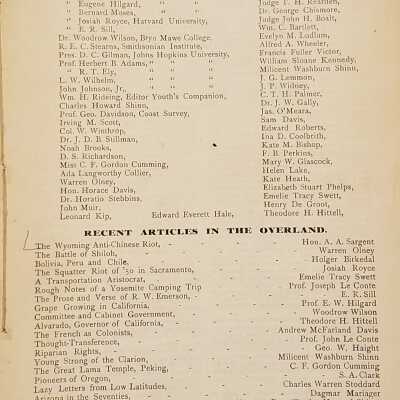 Overland Monthly December 1885