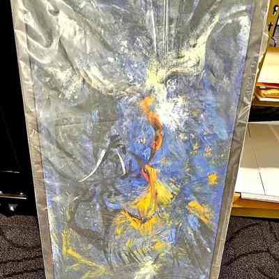 Acrylic painting on canvas