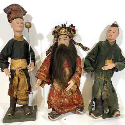 Three Male Puppets from 1907
