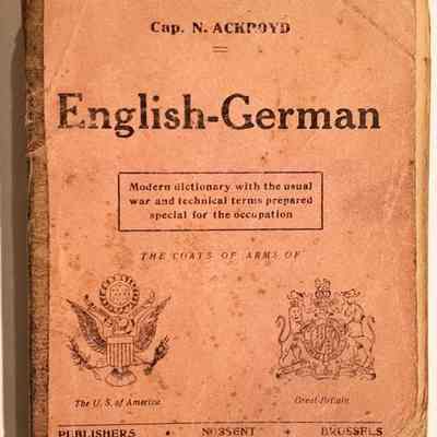 English-German Dictionary