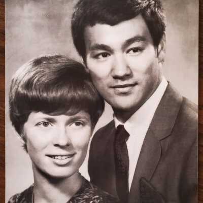 Photograph - Bruce and Linda Lee