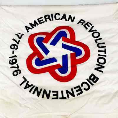 1776-1976 American Revolution Bicentennial Flag
