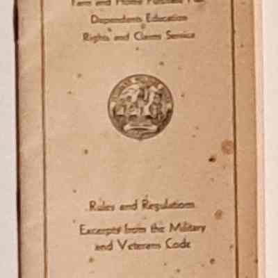 California Veterans Rules and Regulations