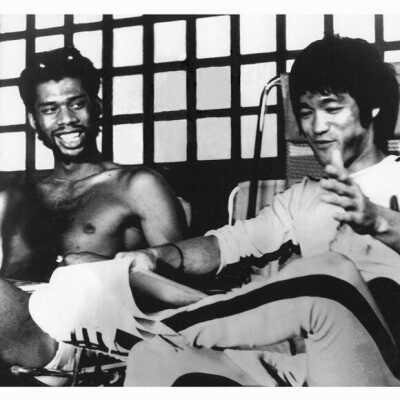 Bruce Lee and Kareem Abdul Jabbar, n.d.