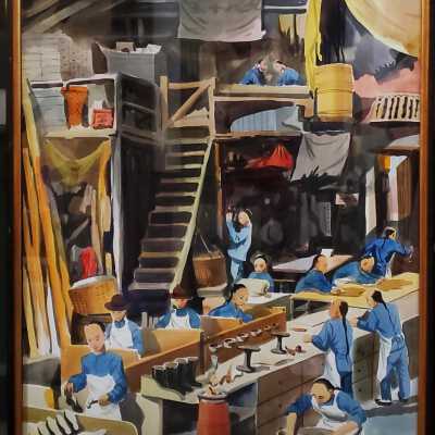 Shoe Makers in Massachusetts, 1870
